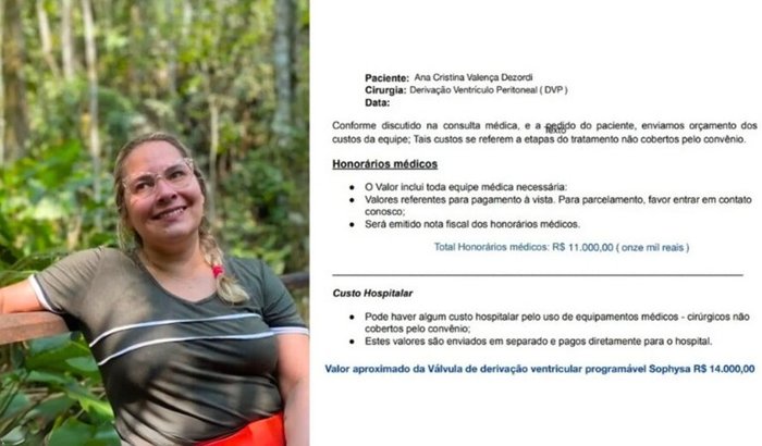 AJUDE ANA - Colocação de Válvula para Hipertensão Intracraniana