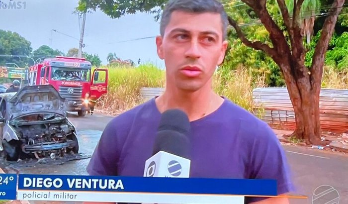 Ajude o campanha (Diego Ventura) pois seu carro pegou fogo