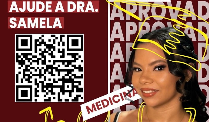 O Sonho Não Pode Esperar – Apoie a Sâmela na Faculdade de Medicina