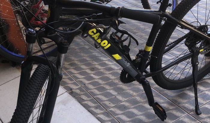 Recuperando meu transporte. Me ajuda com a bike