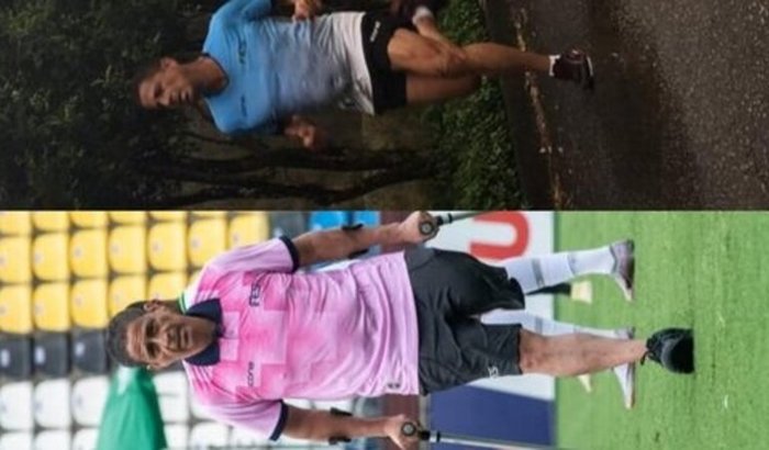 Prótese para correr e caminhada 