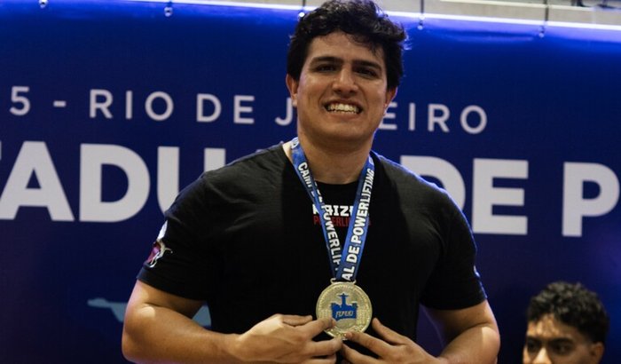 Ida ao Campeonato Sulamericano de Powerlifting