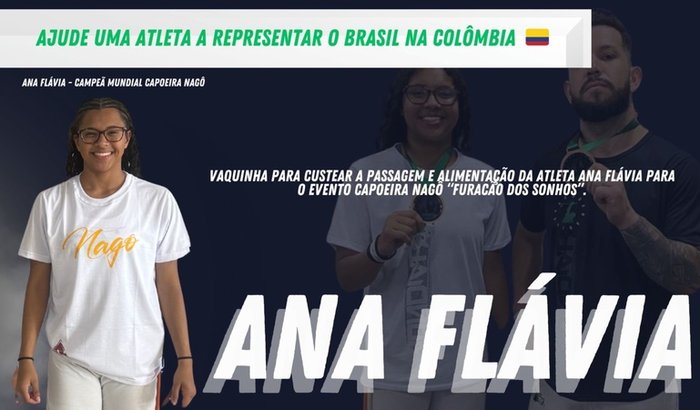 Rumo à Colômbia - Capoeira Nagô “Furacão dos Sonhos”