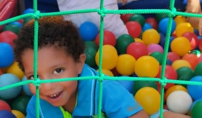 Festa das crianças na comunidade 