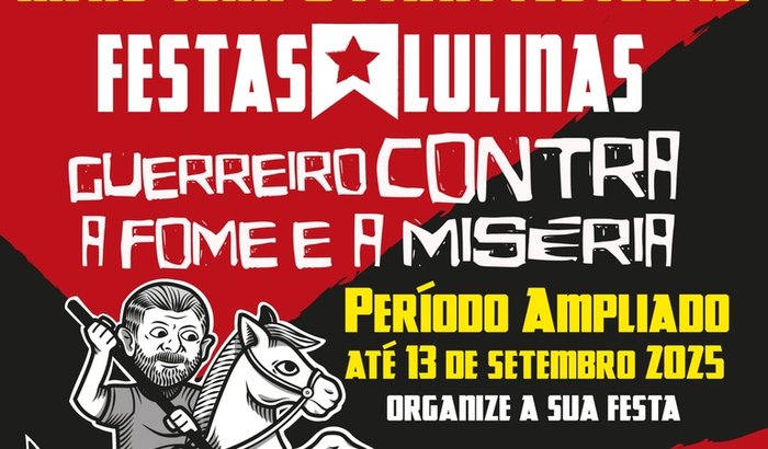 Festas Lulinas - precisa de você 