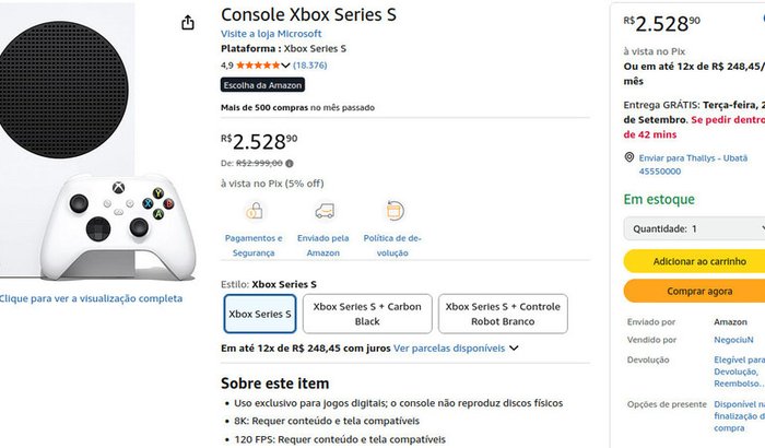Me ajude a comprar meu primeiro console de geração atual kkkkk