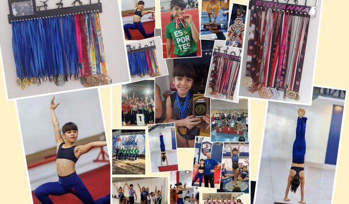 Ajude a Gi a realizar o sonho de ir para o Campeonato Nacional de Ginástica Artística