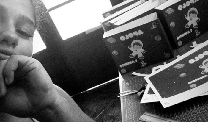 Máquina de cortes papel