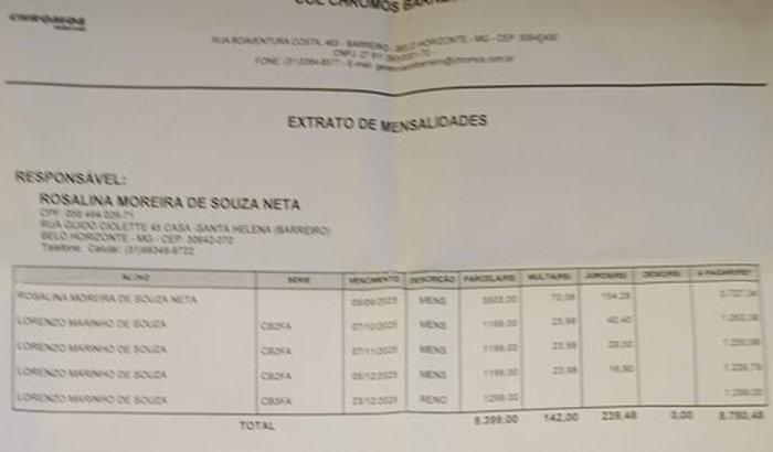 Pagar a Escola do meu filho
