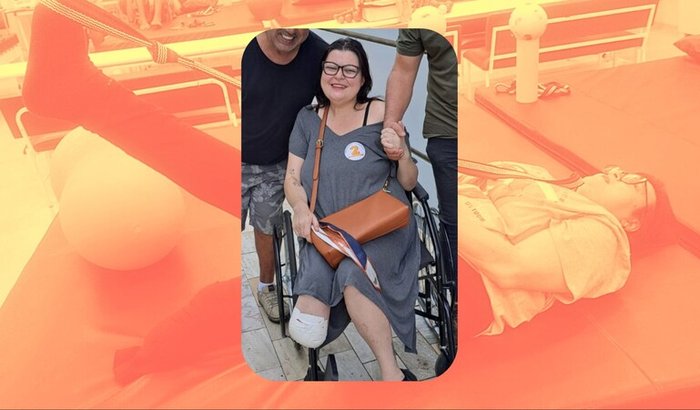 Ajude a Marisol a caminhar novamente!