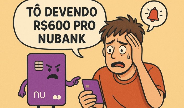 Ajuda a pagar minha fatura 😭😭