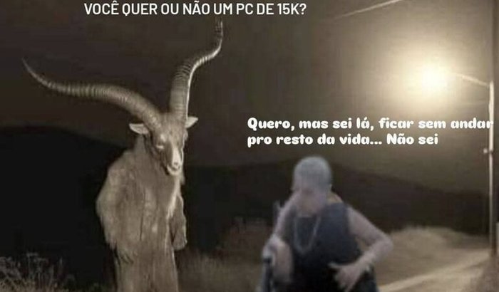 VAKINHA PRO CADEIRANTE COMPRAR UM PC DE 15 MIL 