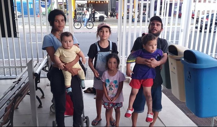 Família precisando de ajuda