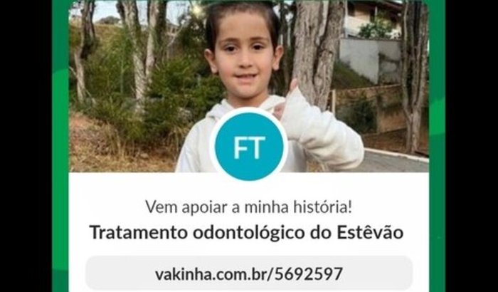 Tratamento odontológico do Estêvão