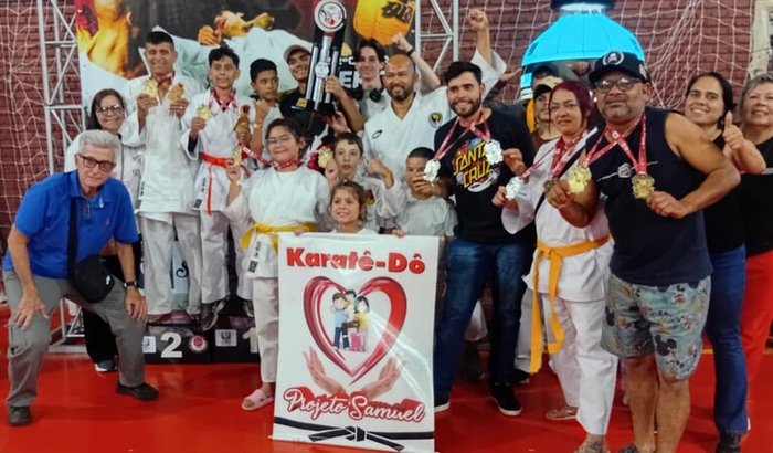 Ajuda para o Campeonato Brasileiro de Karatê