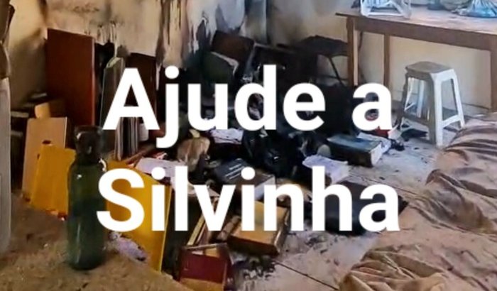 AJUDE A SILVINHA (CASA INCENDIADA)