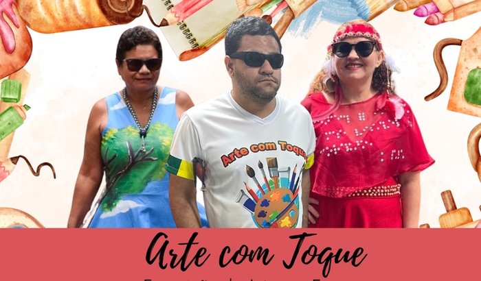 Ajude os artistas PcDs do Arte com Toque para chegar no Louvre em 2025