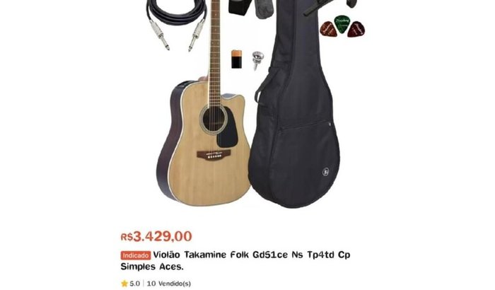 Vaquinha Secreta: Um novo Violão para Cristiano Andrade