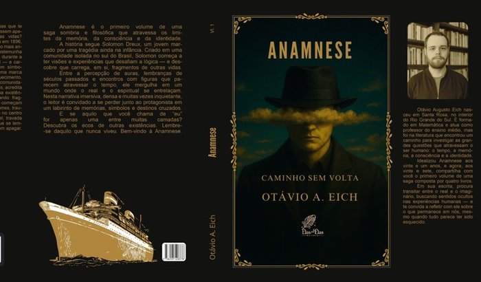 Ajude a lançar o livro Anamnese – Caminho sem volta