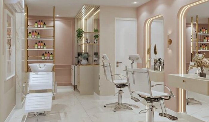 Recomeçar minha vida, construindo um salão de beleza