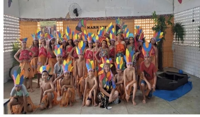 Formatura 5° Ano "A e B" da escola Euclides da Cunha