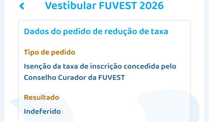Me ajude a pagar a fuvest