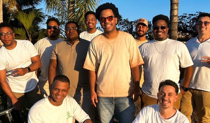 Gravação do álbum:  É TUDO NOSSO