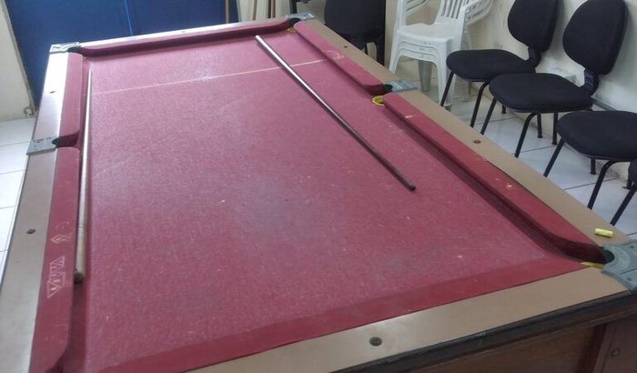 DACOMP - Diretório Acadêmico da Computação, reforma da mesa de sinuca