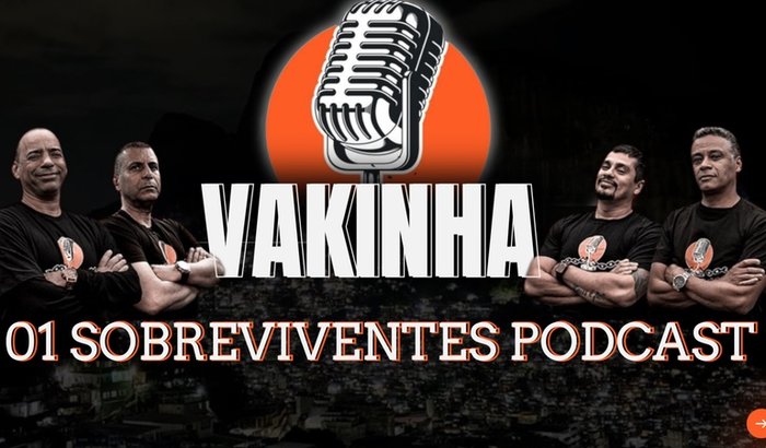 Montagem estúdio - 01 sobreviventes podcast