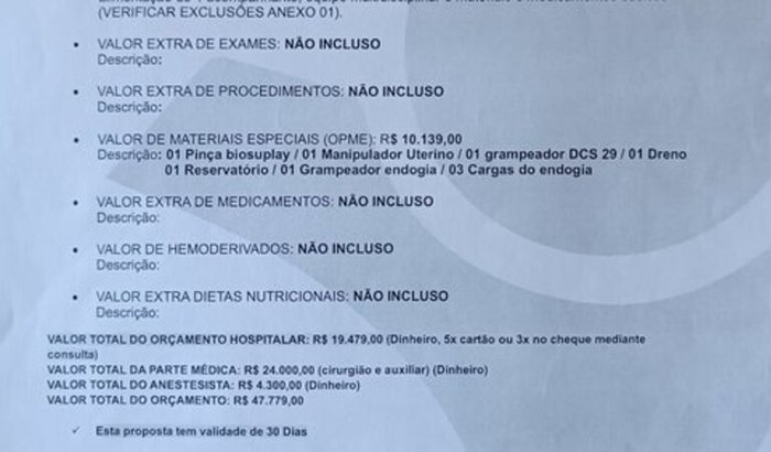 Ajuda para Cirurgia Endometriose Profunda Peritoneal
