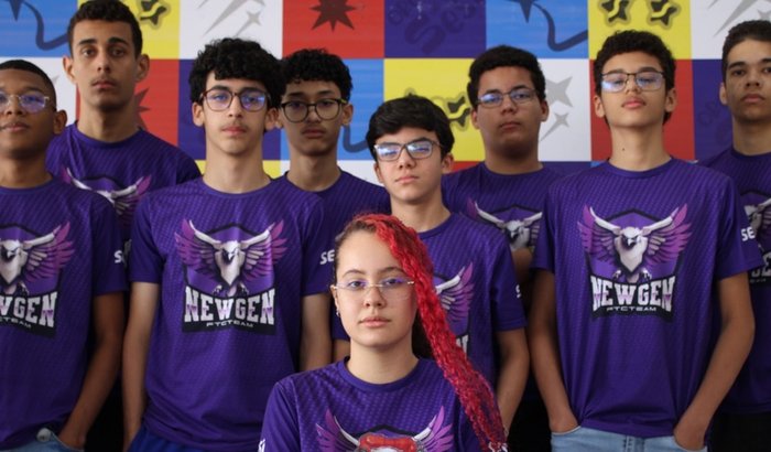 Juventude e Robótica: apoie o futuro, apoie a Newgen