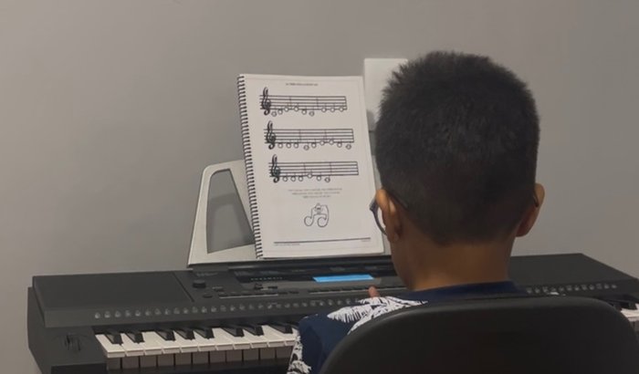 Compra de um piano eletrônico
