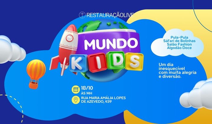 Doação Dia das Crianças 18/10/25 - Igreja da Restauração