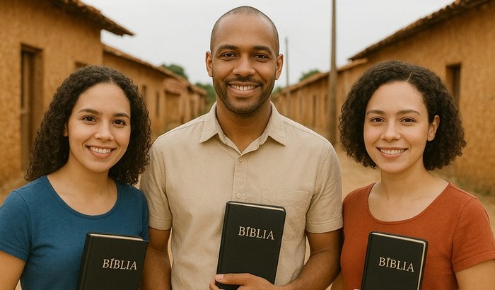 Ação solidária para ajudar a África