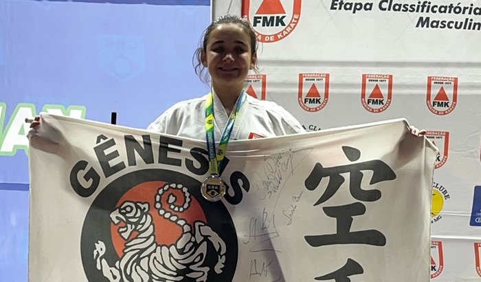 Final campeonato brasileiro de karatê da Cecília