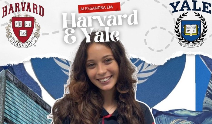 ALÊ EM HARVARD E YALE ✈️