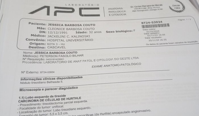 Vaquinha para tratamento com IODO