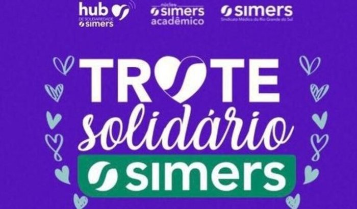 DOAÇÃO DE ALIMENTO - Trote Solidário 2025/2