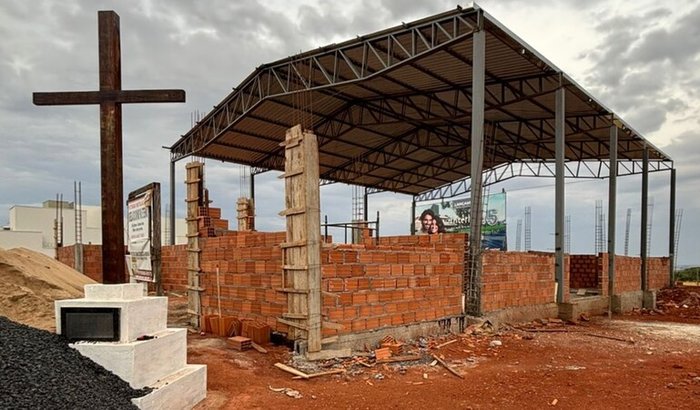 Construção da Capela Divino Pai Eterno - Araguari/MG