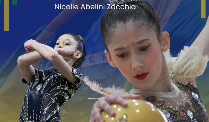 Nicolle Abelini (Atleta alto rendimento de Ginástica rítmica)