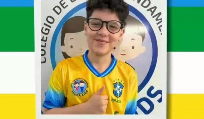 Minha formatura de quinto ano