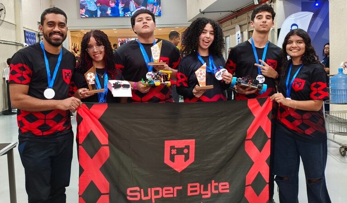 Super Byte Elite nos Nacionais de Robótica 