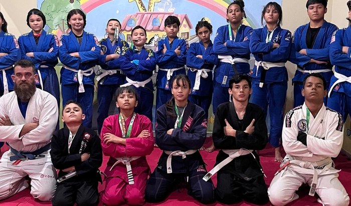 Novo Tatame para o Projeto de Jiu-Jitsu da PIB de Quixeramobim