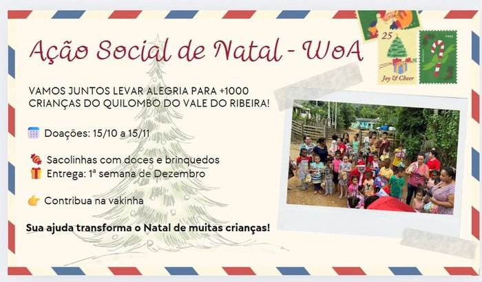 WoA Ação Social - Natal 2025
