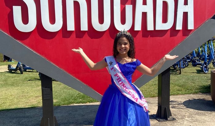 Sophia no Miss São Paulo 