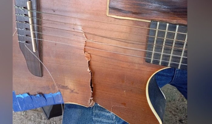 Violão para o Flavinho Dilevada