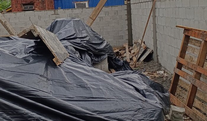 AJUDE NÓS NA CONSTRUÇÃO DA NOSSA IGREJA, DEUS ABENÇOE.