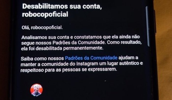 Vaquinha em prol da recuperação da conta do robô ♥️ 