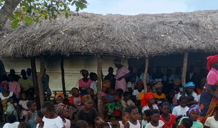 Construção da Igreja em Moçambique