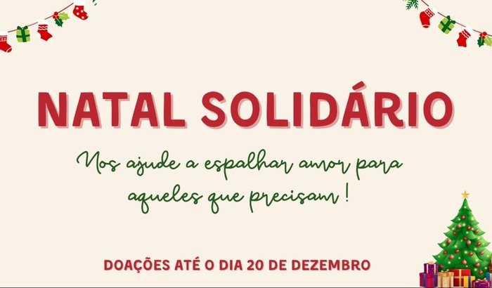 Natal Solidário – Cestas básicas para a comunidade carente